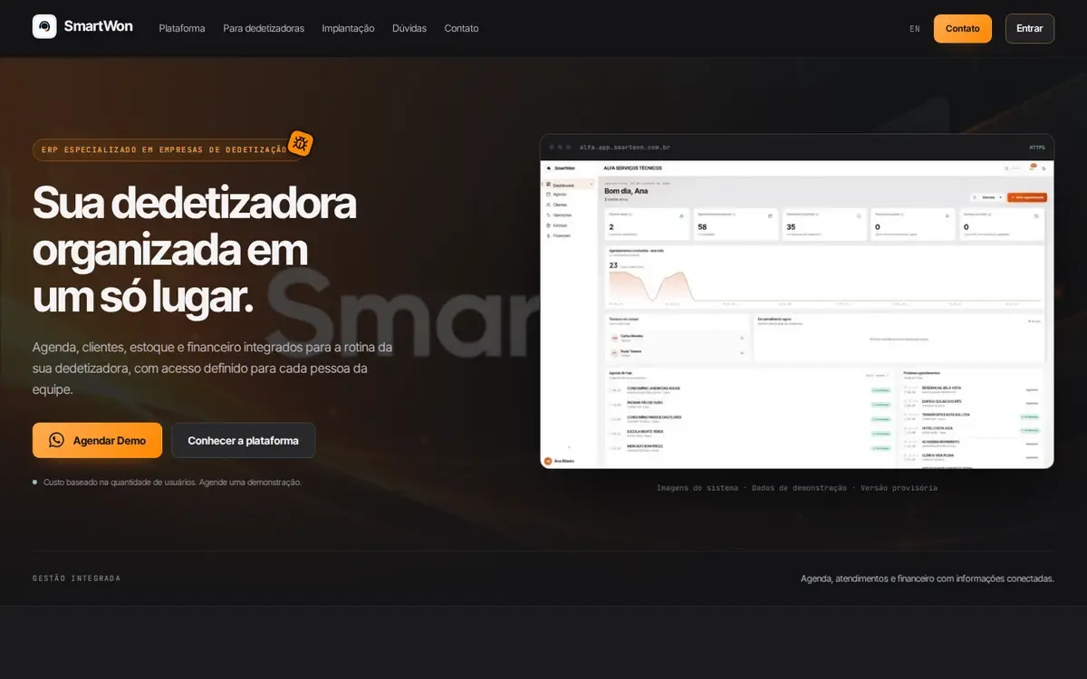 ERP para Empresas de Serviços de Campo